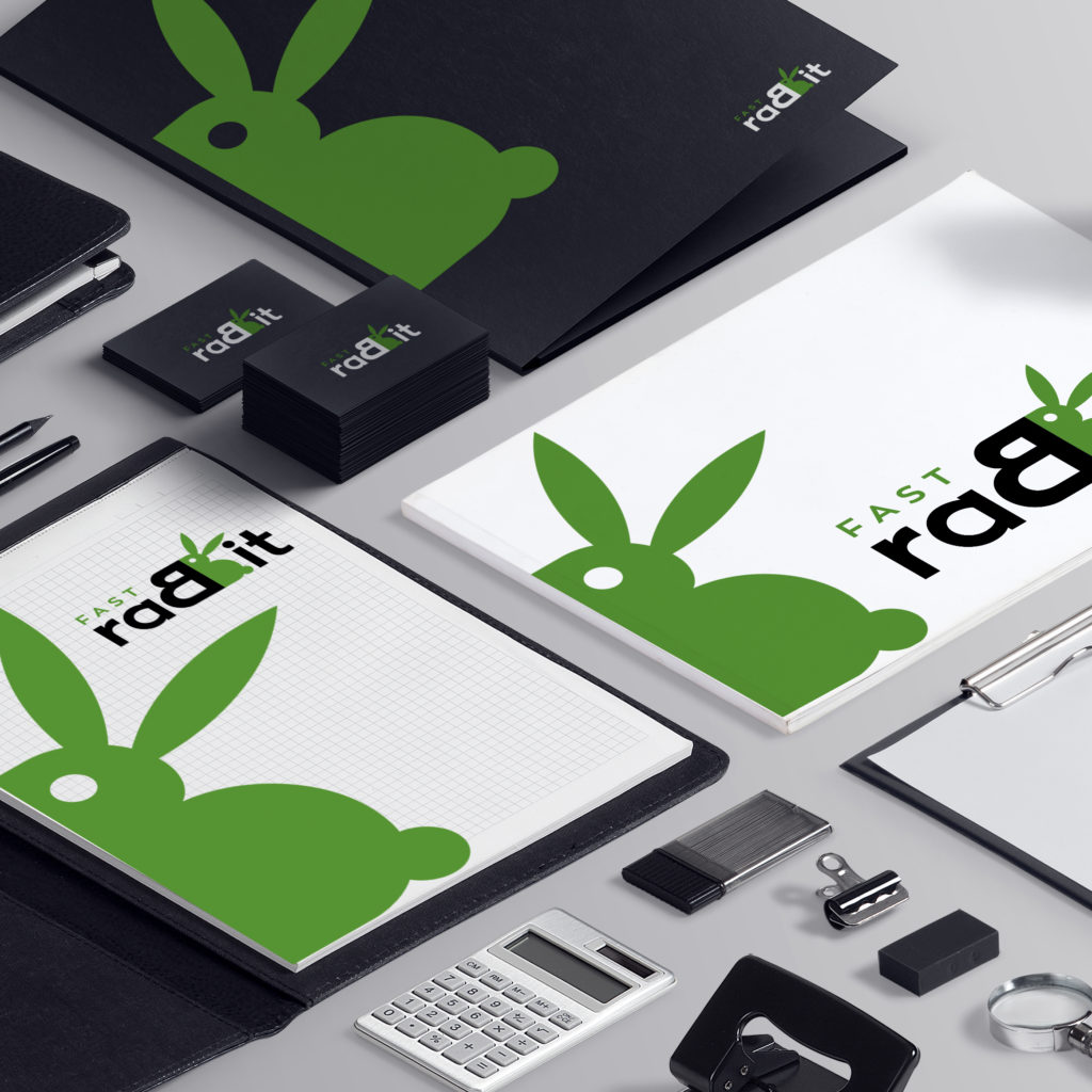 Fast Rabbit brand design
